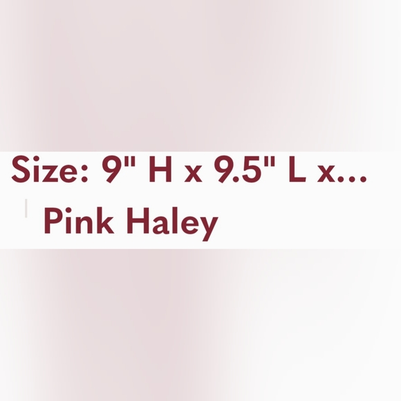 Pink Haley messenger blue studded crossody bag. NWOT - Picture 8 of 11